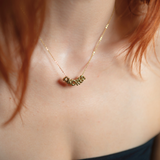 Bubble Letter Necklace