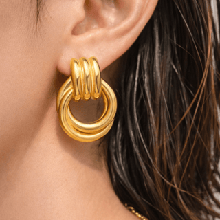 Orbit Knot Earrings - Nadare Co.