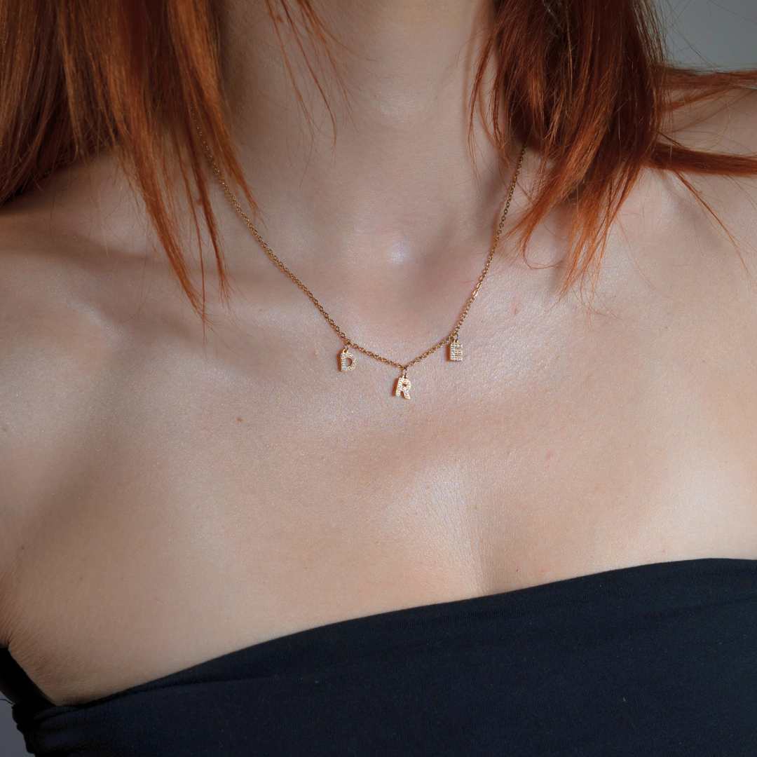 Diamond Name Necklace