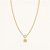 Round Initial Charm