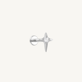 Star Flat Back Stud