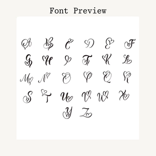 Initial Charm and Birthstone Necklace