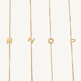 Dainty Initial Necklace - Nadare Co.