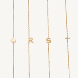 Dainty Initial Necklace - Nadare Co.