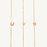 Dainty Initial Necklace - Nadare Co.