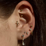Spike Drop Flat Back Stud - Nadare Co.