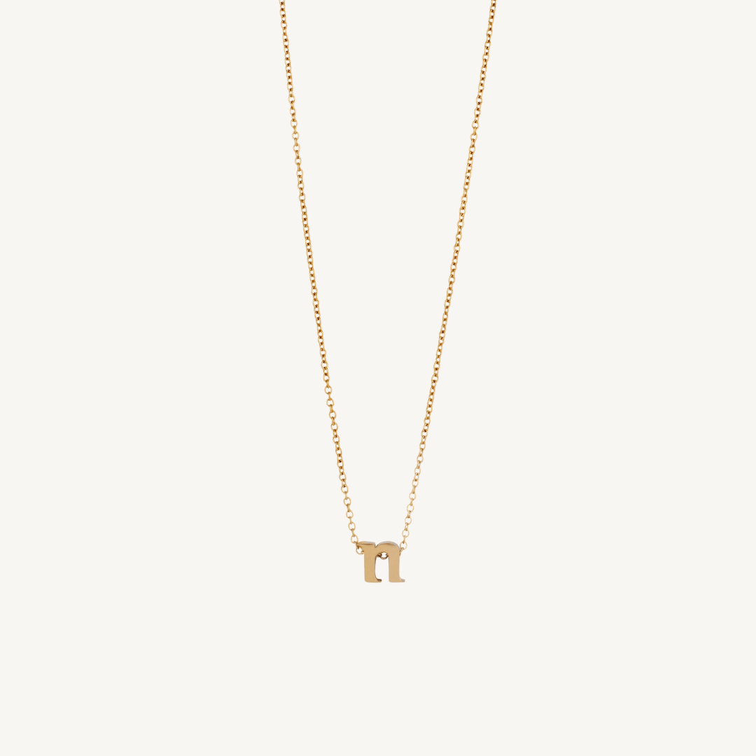 Initial Necklace - Nadare Co.
