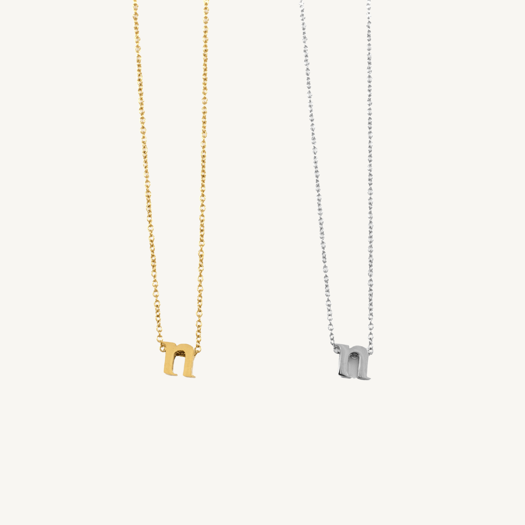 Initial Necklace - Nadare Co.