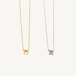 Initial Necklace - Nadare Co.