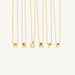 Initial Necklace - Nadare Co.