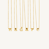 Initial Necklace - Nadare Co.