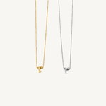 Initial Necklace - Nadare Co.