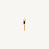 Single Black Rectangle Charm - Nadare Co.