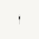 Single Black Rectangle Charm - Nadare Co.