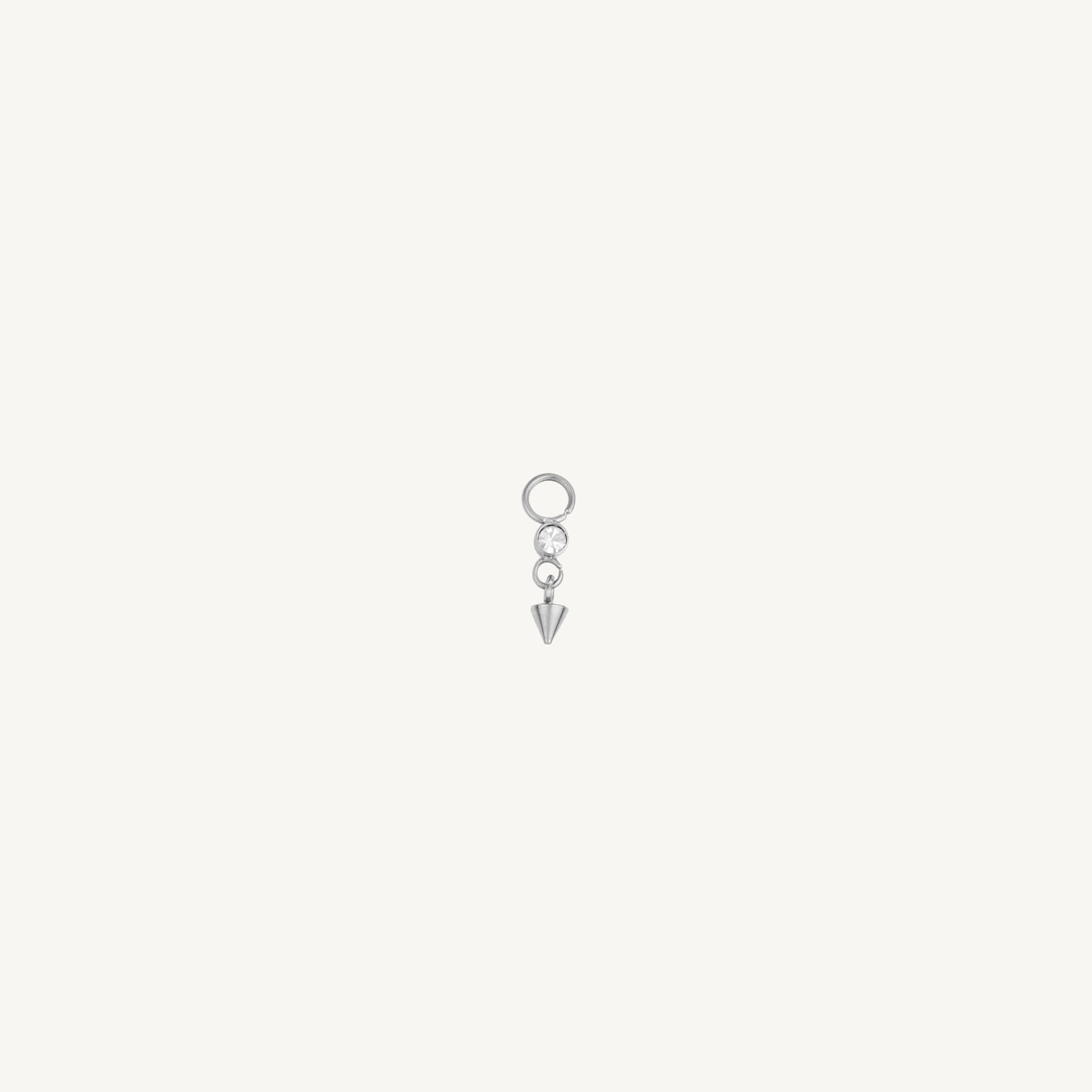 Single Mini Gem & Cone Charm - Nadare Co.
