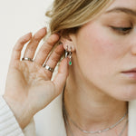 Single Pavé Point Charm - Nadare Co.