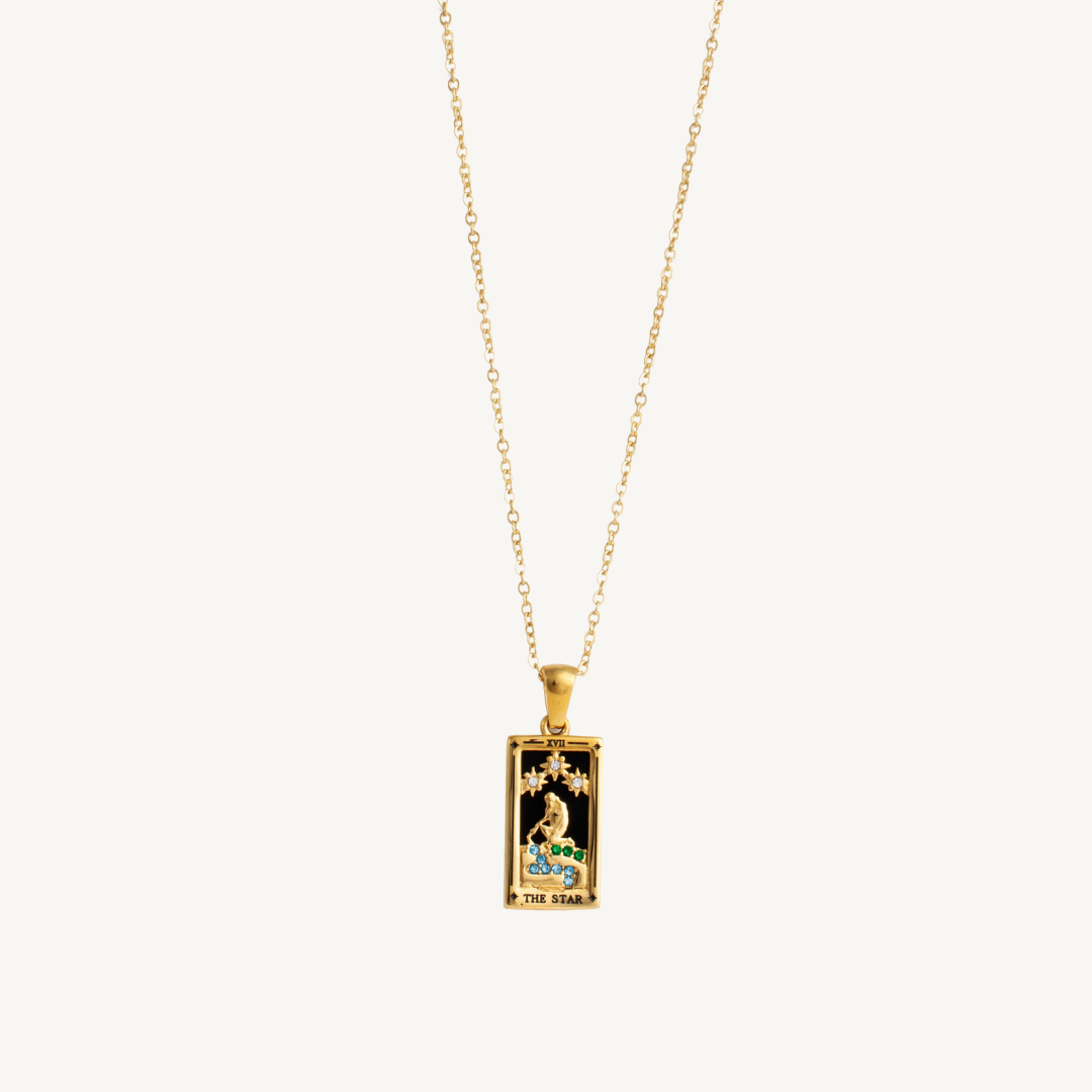 The Star Tarot Necklace Nadare Co