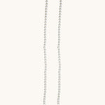 Nadare Co. Classic Pearl Chain featuring a strand of perfectly round white imitation pearls for a timeless look.
