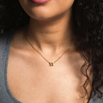 Initial Necklace - Nadare Co.